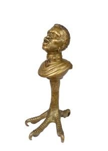 Bronze Cigar Lighter from Tobacco Shop Counter, 19th century