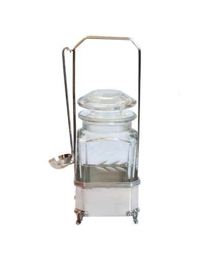 Honey Jar, antiques, old glass, antique glass, antique Warsaw,  Galeria Żak