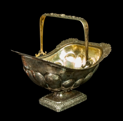 Silver basket, Moscow, circa 1815