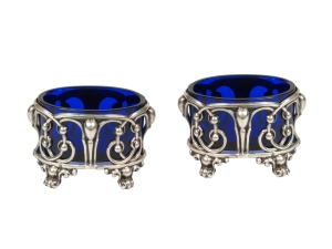 Salt Cellars, Mainz, Germany, circa 1850 