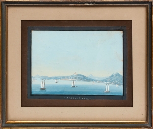 Neapolitan school "Golfo di Napoli", circa 1830