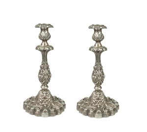 Pair of candlesticks, Maurice Mayer, Paris, circa 1860-1870 