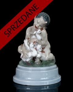 Jens Peter Dahl-Jensen, Faun z kaczkami, ok. 1930 r.