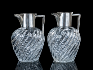 Para karafek, John Grinsell&Sons, Birmingham, ok.1870 r.