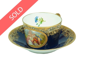 Tea Cup a’la  Sèvres, Limoges, France, Abel Golse, 19th century