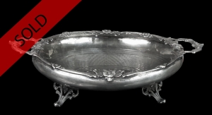 Silver dish, Austria-Hungary, 19th century 