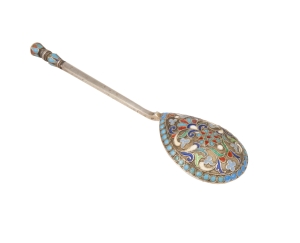 Caviar spoon, Russia, 19th century