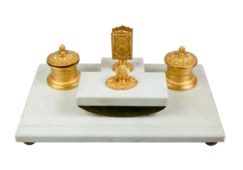 Desk set, The Łopieński Brothers , Warsaw, 19th/XXth century, antiques, old stuff, antique home decorations, decorative objects, antiques Warsaw,  Galeria Żak