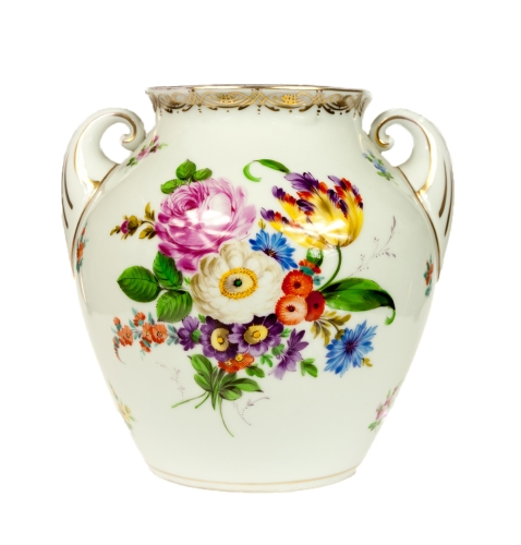 Wazon, Fraureuth - Oddział Sztuki, lata 1914-18., antyki, Galeria Żak, stara porcelana, porcelana, antyki Warszawa