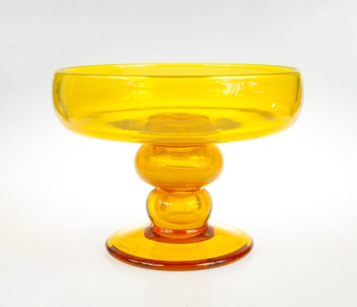 Józef Górski , Charger, 1972, antiques, old glass, antique glass, antique Warsaw,  Galeria Żak