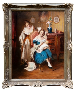 Mozart Rottmann "Playing with doll"