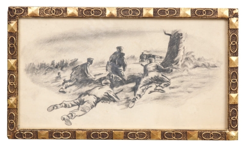 Witold Kanicki „Waiting”,antiques, polish paintings, old paintings, antique paintings, antiques Warsaw,  Galeria Żak