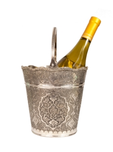 Ice bucket, Iran, Isfahan, 1920s-1940s