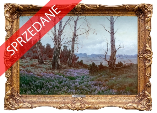 Jan Grubiński, malarstwo polskie, malarstwo aukcyjne, pejzaż polski, obrazy antyki, galeria żak