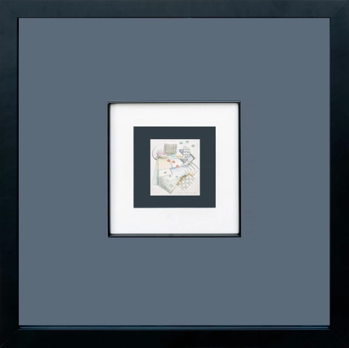 Władysław Swałtek  “Cubist composition", 1933 , modern art, cubism, antiques Warsaw