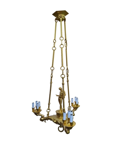 Chandelier, France, 19th century, antiques, old lighting, antique lighting, old lamps, antiques Warsaw, Galeria Żak