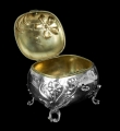 Art Nouveau Sugar Bowl, Vienna, 20th century , old silver, antique silver, antique Warsaw, Galeria Żak