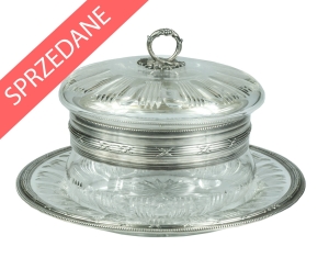 Pojemnik na biszkopty, Francja, XIX/ XX w. 