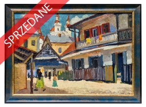 Stanisław Kałużny „Scena w mieście”, 1932 r.
