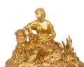Mantel clock, France, half of the 19th century, antiques, old clocks, antique clocks, antiques Warsaw, Galeria Żak