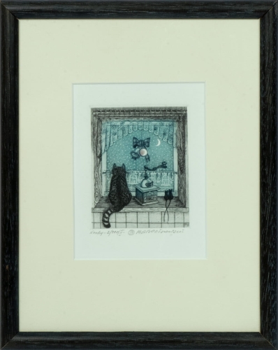 Paweł Marcin Bocianowski "Nocleg”, sztuka współczesna, obrazy aukcyjne, galeria sztuki Warszawa