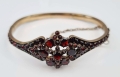 Garnet bracelet, early 20th century, old jewelry, antiques, Galeria Żak
