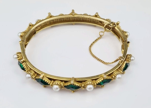 Art Nouveau bracelet, old jewelry, antiques, Galeria Żak