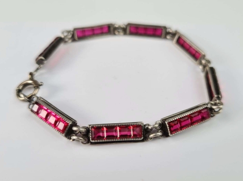 Art deco bracelet, old jewelry, antiques, Galeria Żak