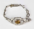 Citrine bracelet, old jewelry, antiques, Galeria Żak