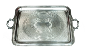 Tray, Schiffers, Warsaw, end of XIX c.