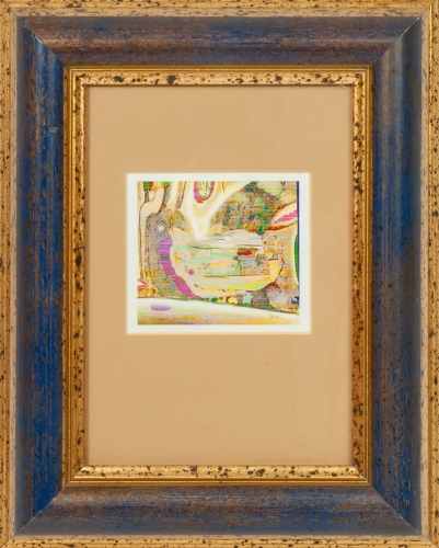 Piotr Turek „Composition”, antiques, polish paintings, old paintings, antique paintings, antiques Warsaw, Galeria Żak, contemporary art, graphics