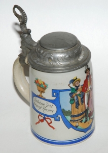 Art Nouveau Mug, circa 1900