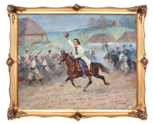 Władysław Borowicki „Kościuszko and scythe-bearers”