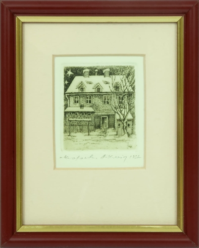 Adam Kwaśny „Home”, 1997 , antiques, polish paintings, old paintings, antique paintings, antiques Warsaw, Galeria Żak, contemporary art, graphics