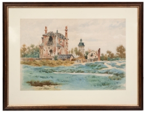 Stanisław Sawiczewski „Church in Rokitno”, 1915 