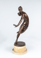 Bruno Zach “Shot put”, old sculptures, antique sculptures, antiques Warsaw, Galeria Żak