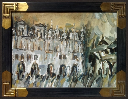 Beata Matusiak "Starówka w Kaziemierzu Dolnym",antyki, galeria żak, malarstwo polskie, dzieła sztuki