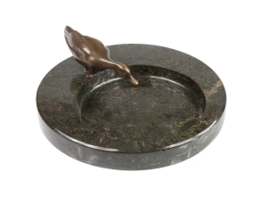 Card holder with duck, Vienna, early 20th century