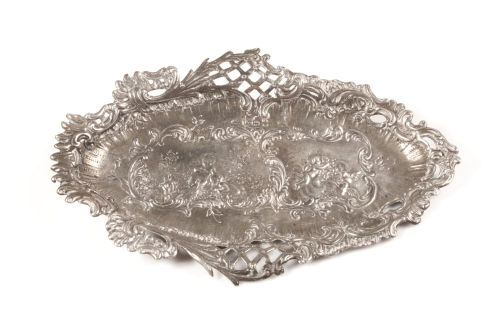 Small dish, Germany, 19th/20th century, old silver, antique silver, antique Warsaw, Galeria Żak