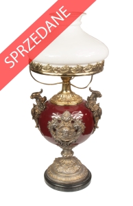 Lampa gabinetowa, Francja, pocz. XX w. 