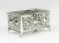 Jewelry casket, 20th century , 19th/20th century, old silver, antique silver, antique Warsaw, Galeria Żak