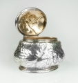 Sugar bowl, Eduard Wollenweber, Munich, early 20th century , 19th/20th century, old silver, antique silver, antique Warsaw, Galeria Żak