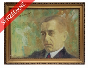 Malarz polski „Portret mężczyzny”, ok. 1920 r. 