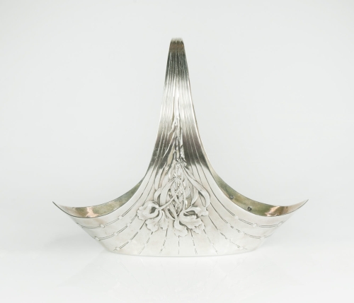 Basket, Germany, early 20th century, old silver, antique silver, antique Warsaw, Galeria Żak