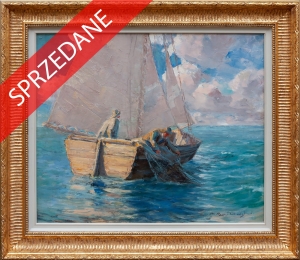 Wacław Masłowski "Połów", 1936 r.