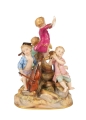 Johann Kändler "Orchestre", Meissen, 19th century  , antiques, old porcelain, antique porcelain, antiques Warsaw, Galeria Żak
