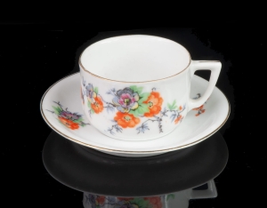   Filiżanka, Schwarzburg Rudolstadt Straus & Söhne, lata 1904-1924