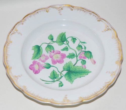 Talerz Berlin, ok 1855 r., antyki, Galeria Żak, stara porcelana, porcelana, antyki Warszawa