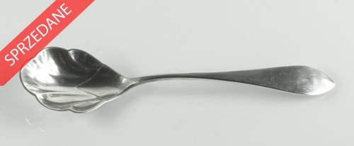 Łyżeczka do cukru, Warszawa, lata 1963 - 1986, antyki Warszawa, skup antyków, srebra, dawne srebra, Galeria Żak