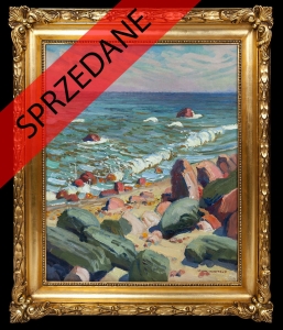 Henryk Uziembło "Skalisty brzeg"